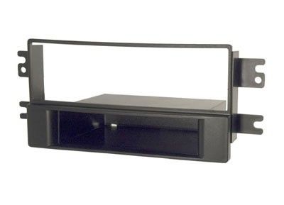 1-DIN frame Kia Cerato 04-06 met bakje, zwart
