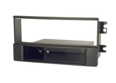 1-DIN frame Kia Sportage 04-07 met bakje, zwart
