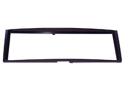 1-DIN frame Renault Clio Megane, Modus, Scenic 03-10 zwart