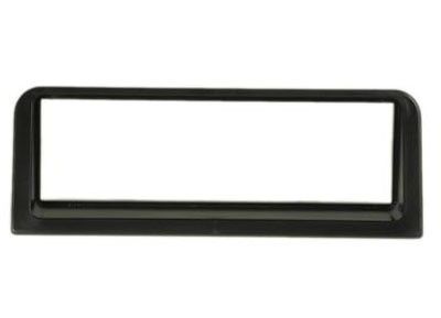 1-DIN frame Peugeot 106 96-02 zwart