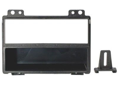 1-DIN frame Ford Fiesta MK6, Fusion 02-05 zwart