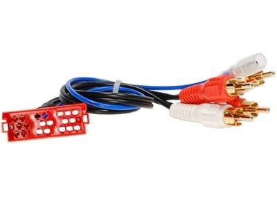 Passieve LOW LEVEL converter kabel 20-pin vrouwelijk > RCA