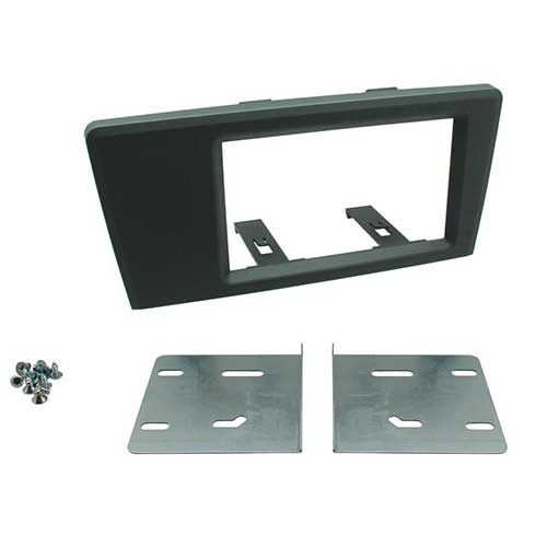 2-DIN frame Volvo S60 01-04, S70 96-00, V70 00-04 dark grey