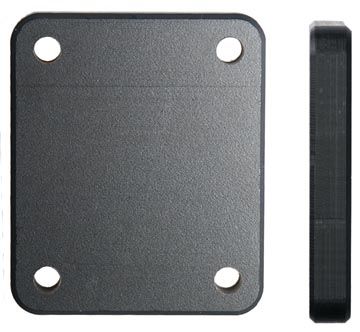 Brodit Distance Mounting Plate 42x50x7/AMPS