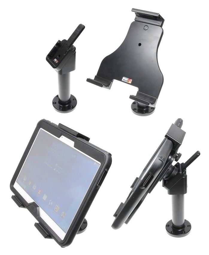 Brodit adjustable tablet holder 180-230mm. on pedestal mount