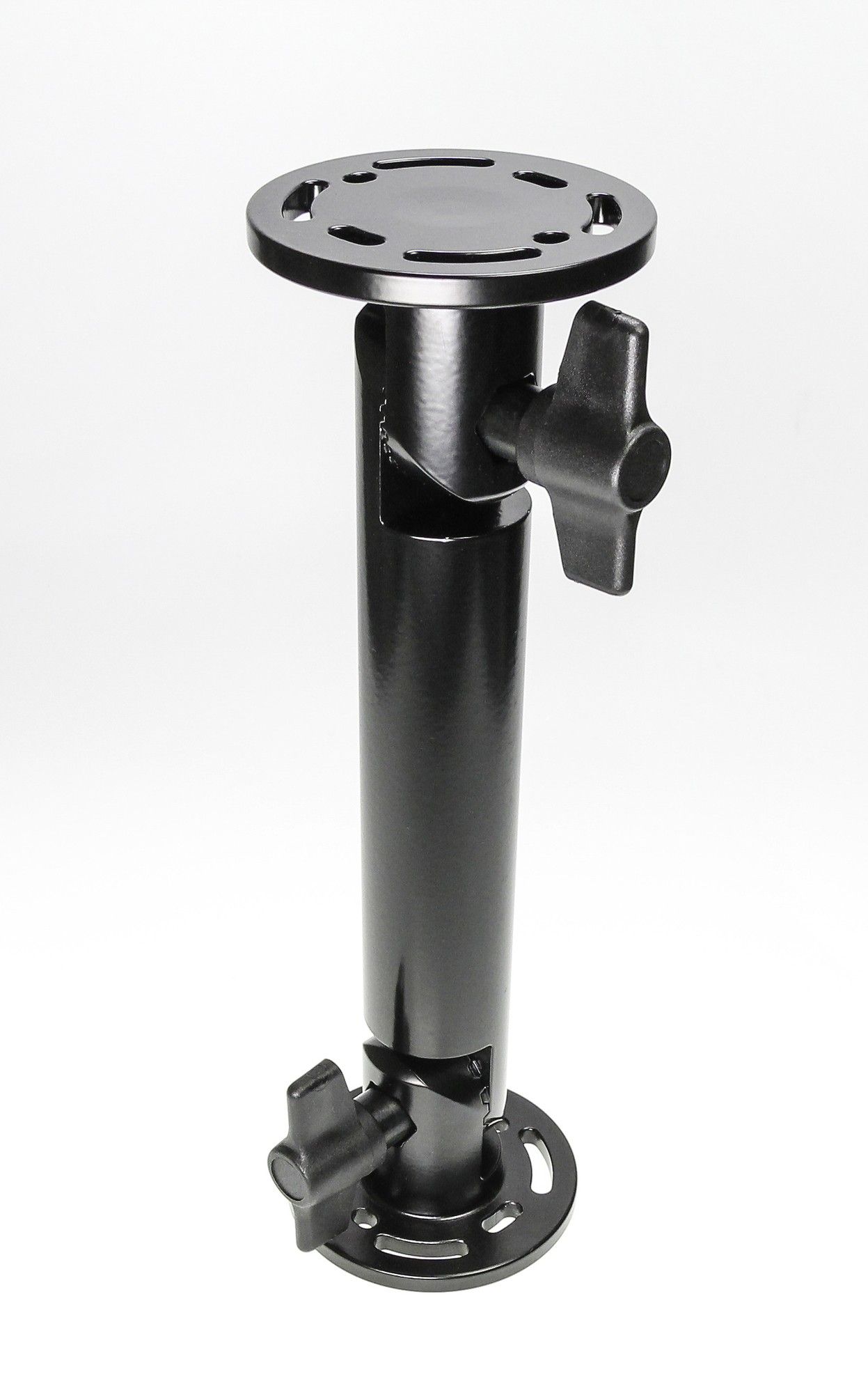 Pedestal mount 6", round base 64mm-small teeth-90° offset