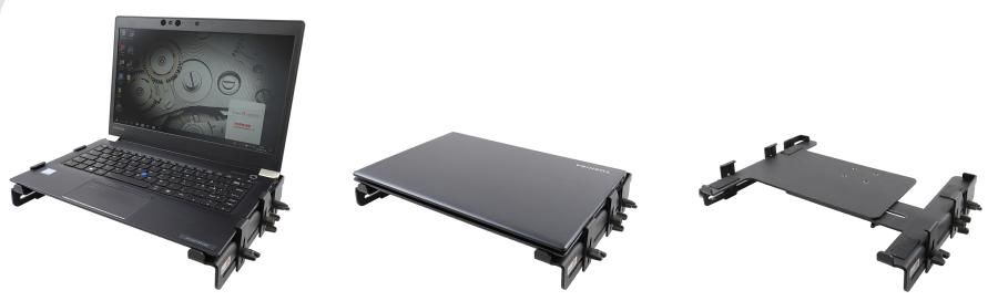 Brodit verstelbare laptop houder-283-384/ 25mm-back support