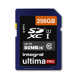 Integral SDHC Card 16GB class 10 80MB/s