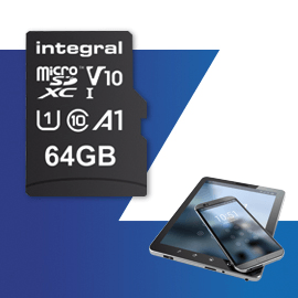 Integral MicroSDHC/XC V10 UHS-I 64GB class 10 100MB/s