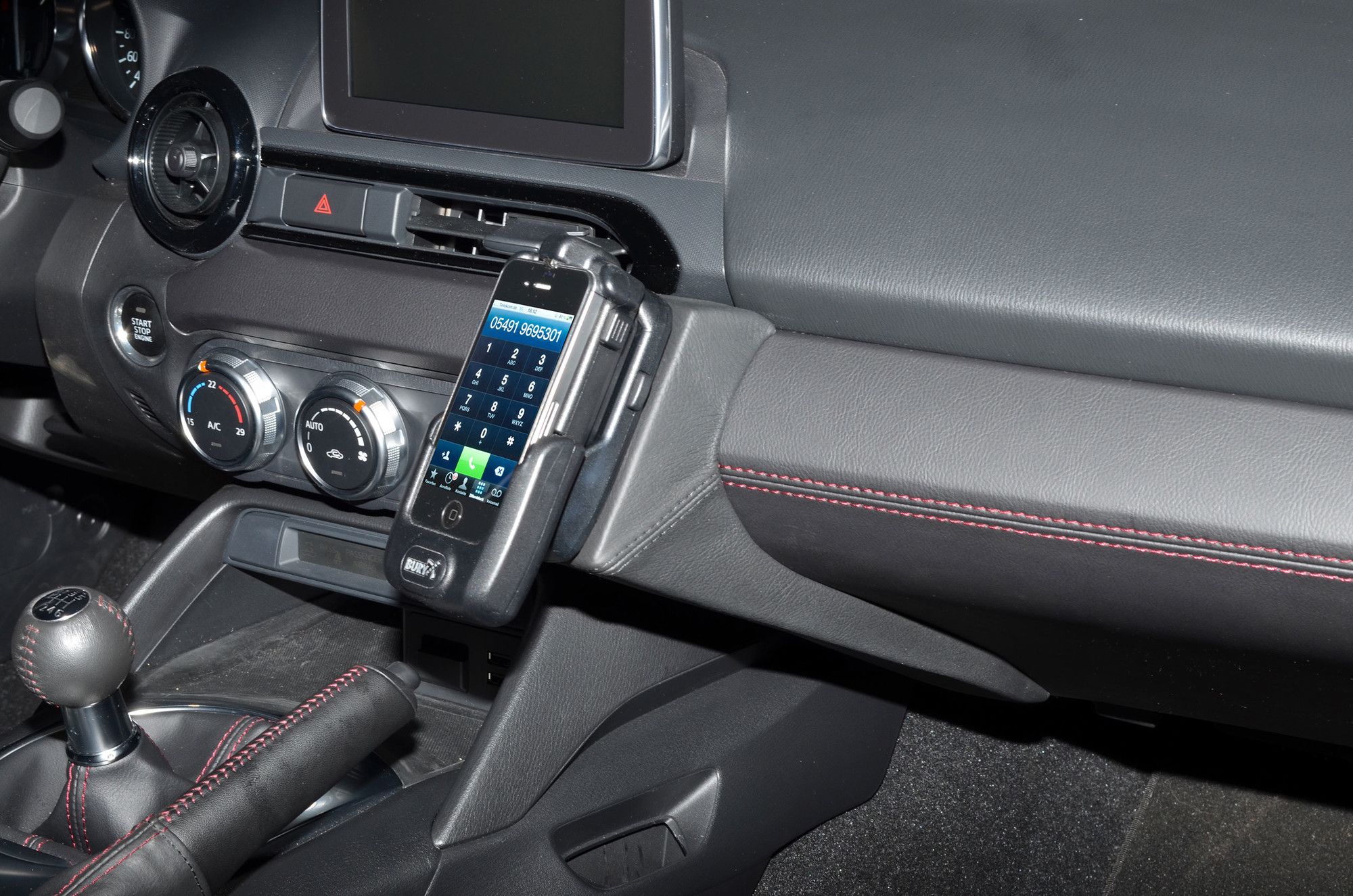 Kuda console Mazda MX5 2015- Zwart