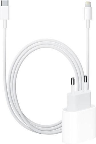 Charger 230V Apple 20W usbC + lightning 1m white (PD 2.0)