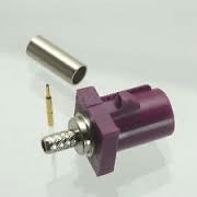 kabelconnector krimp Fakra M code D - PCB