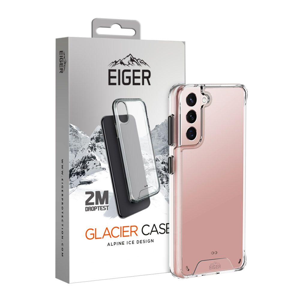 Eiger Glacier case Samsung Galaxy S21 - transparant