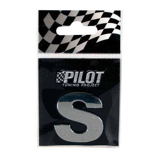 3D LETTER CHROOM – *S* 28mm dikte