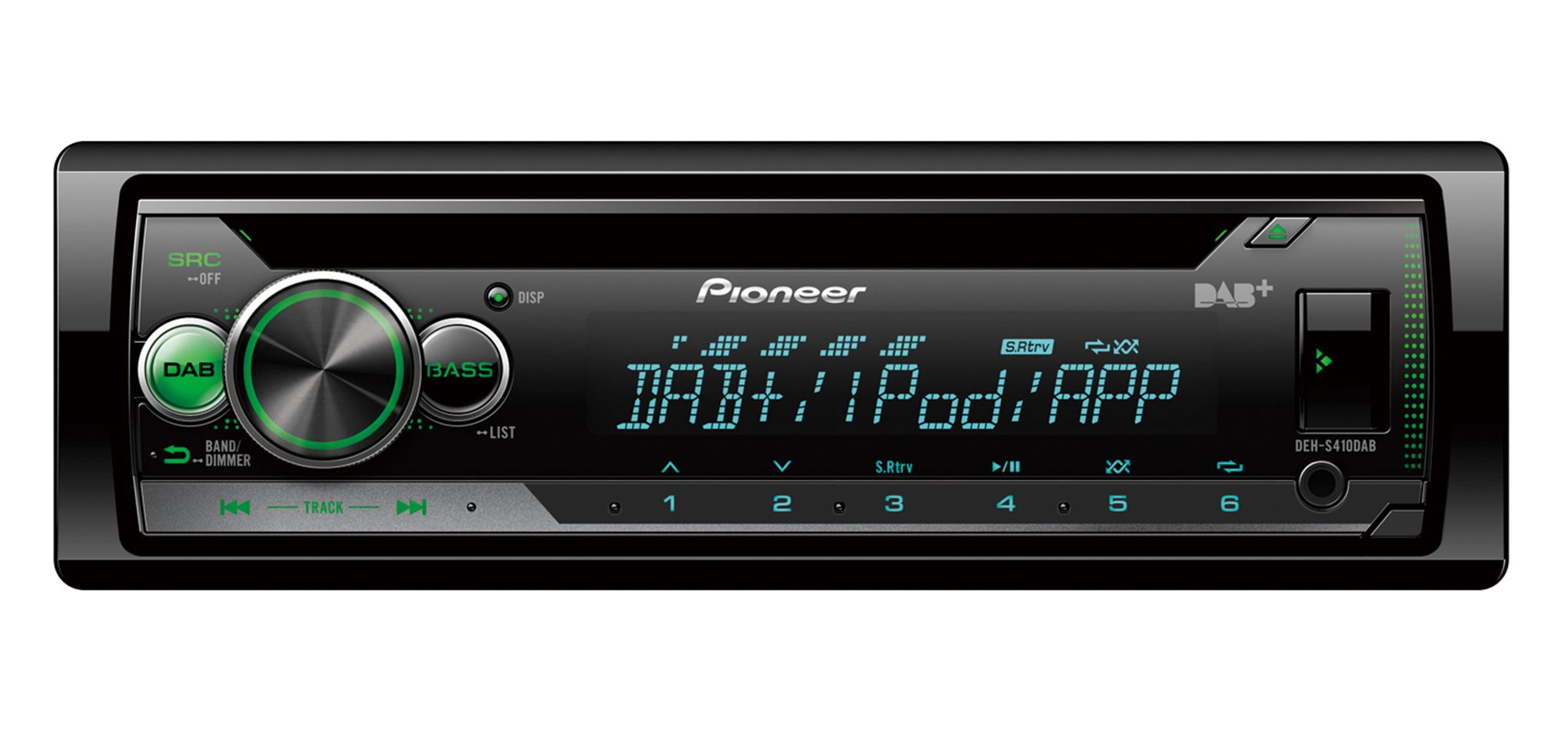 Pioneer DEH-S410DAB 1DIN DAB/USB/Spotify/AUX