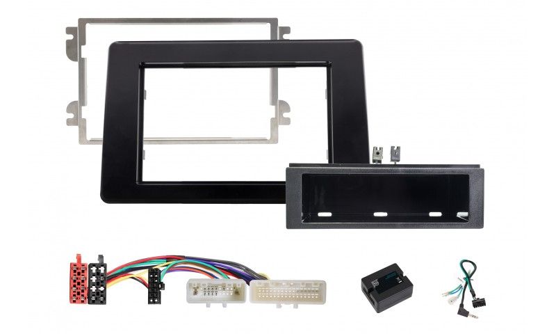 2DIN KIT Opel Movano, Renault Master, NV400 19- zwart