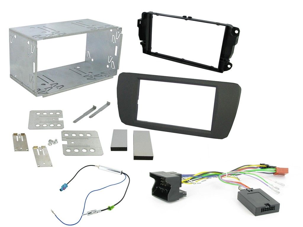 2DIN KIT Seat Ibiza 08-14 Azabache