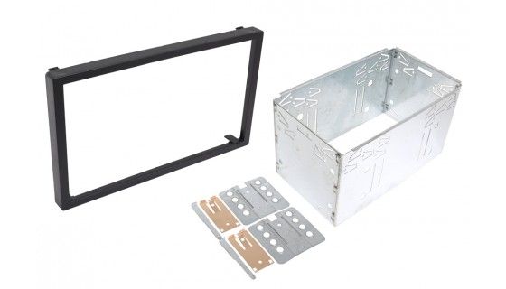 2-DIN frame Universeel metalen kist 103 x 183,5mm