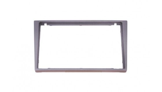 2-DIN frame Opel Zafira 05-11 zilverkleurig