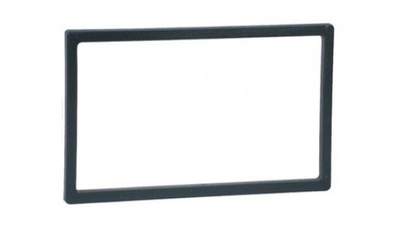 2-DIN frame Universeel rand 110x1885mm -97x1735mm zwart