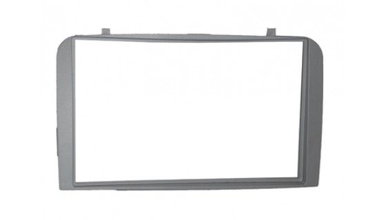 2-DIN frame Alfa 147 00-10 zilvergrijs donker