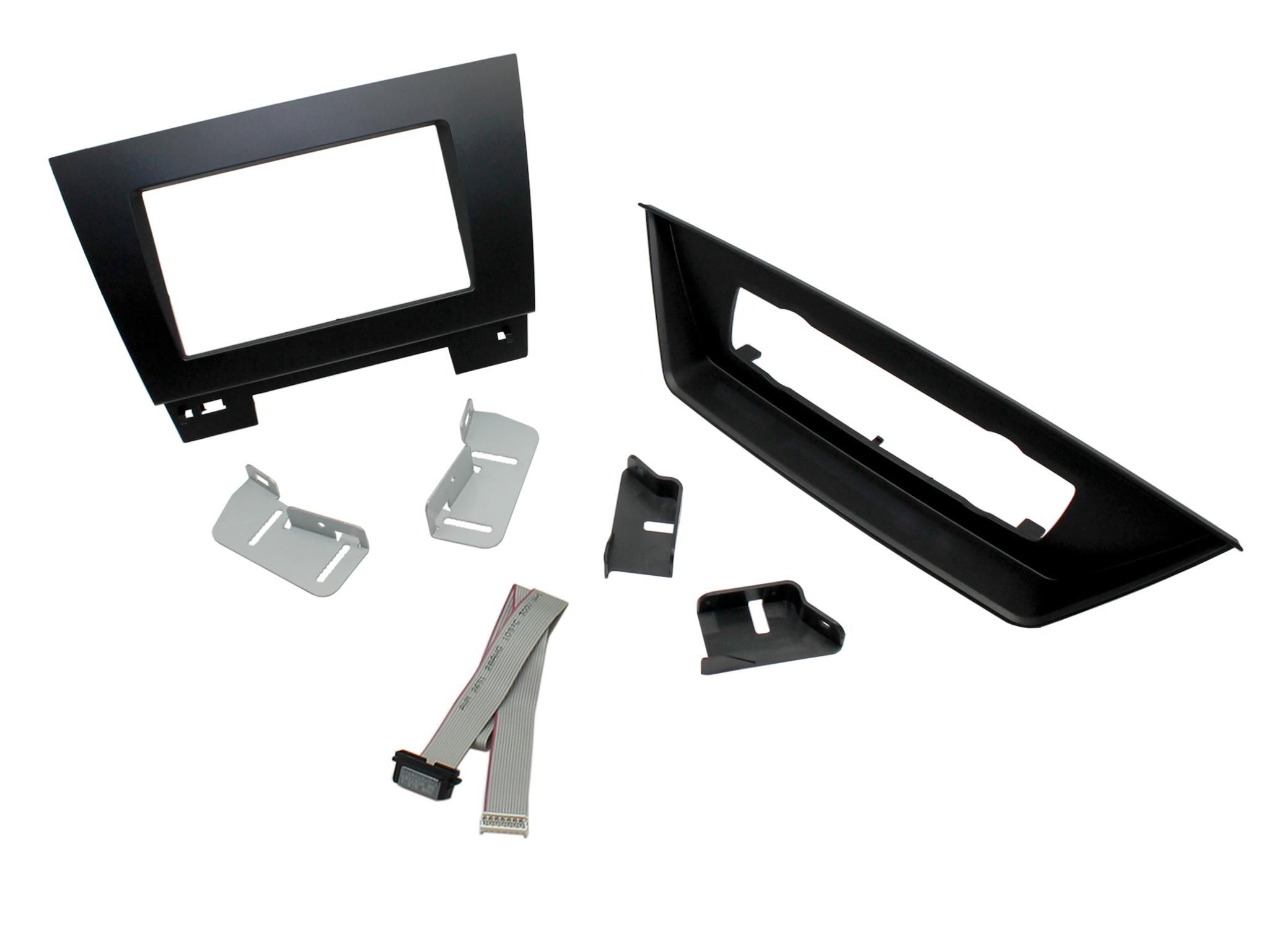 2-DIN frame BMW X1-serie (E84) 09-15, zwart