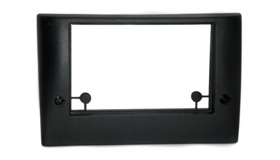 2-DIN frame Fiat Stilo 01-07 zwart