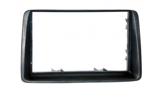 2-DIN frame Fiat Panda (Gingo) 03-10 grijs