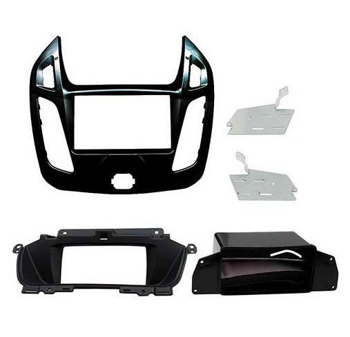 2-DIN frame Ford Transit Connect 14- wel / geen display zwar