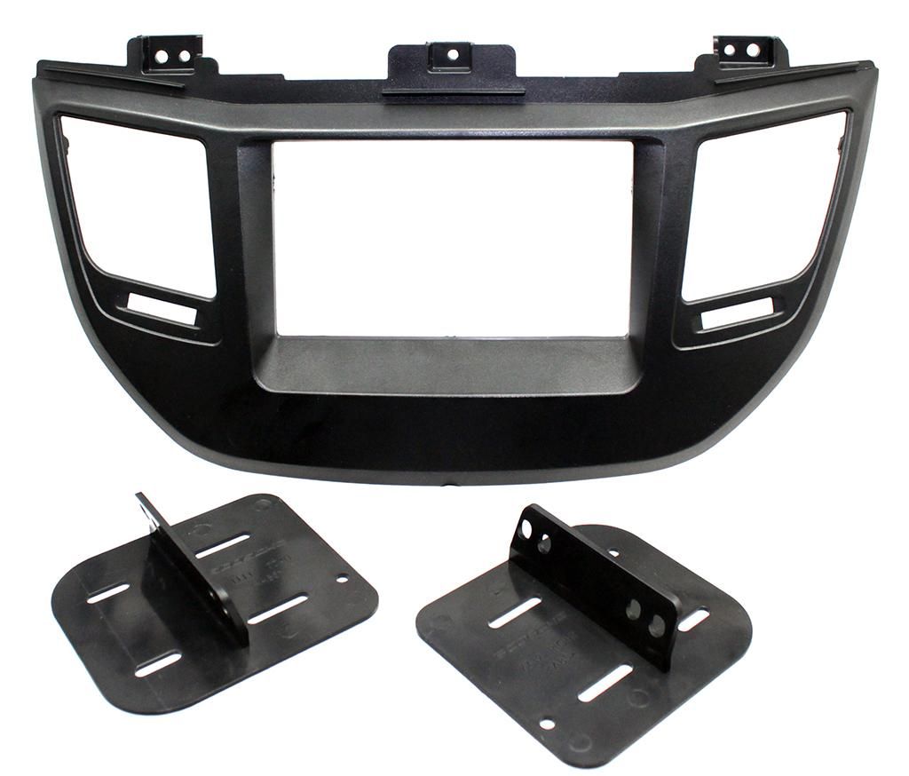 2-DIN frame Hyundai Tucson 15-18, zwart