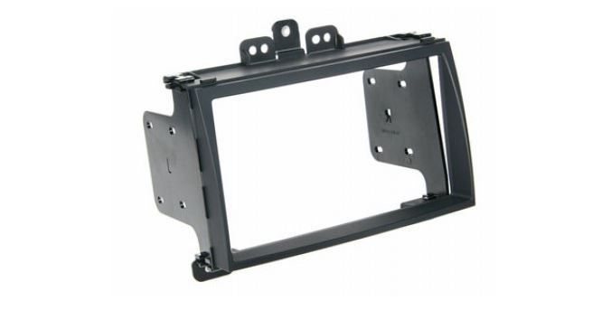 2-DIN frame Hyundai i20 12-14 zwart