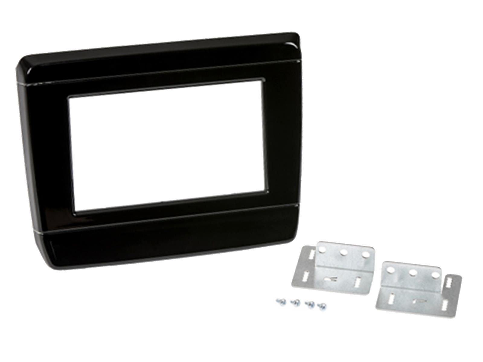 2-DIN frame Isuzu D-Max 20-, piano zwart