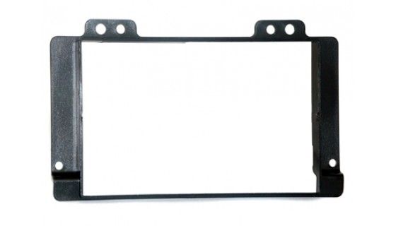 2-DIN frame LR Freelander 03-07, zwart