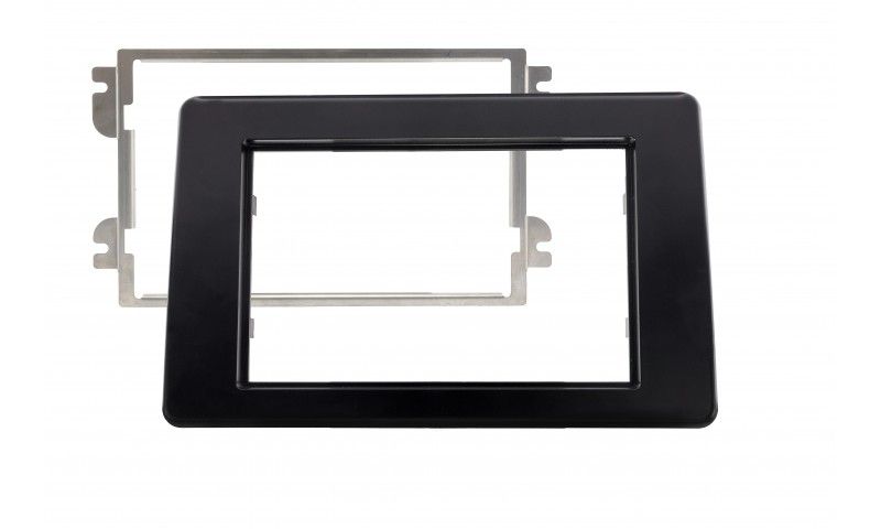 2-DIN frame Opel Movano, Renault Master, NV400 19- zwart