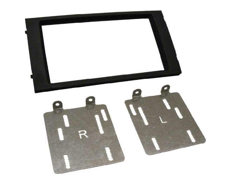 2-DIN frame Seat Ibiza 15-21 met OEM navigatie, zwart