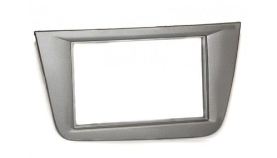 2-DIN frame Seat Altea 04-14, Toledo 05-12 grijs