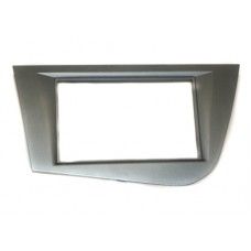 2-DIN frame Seat Leon 05-12 grijs