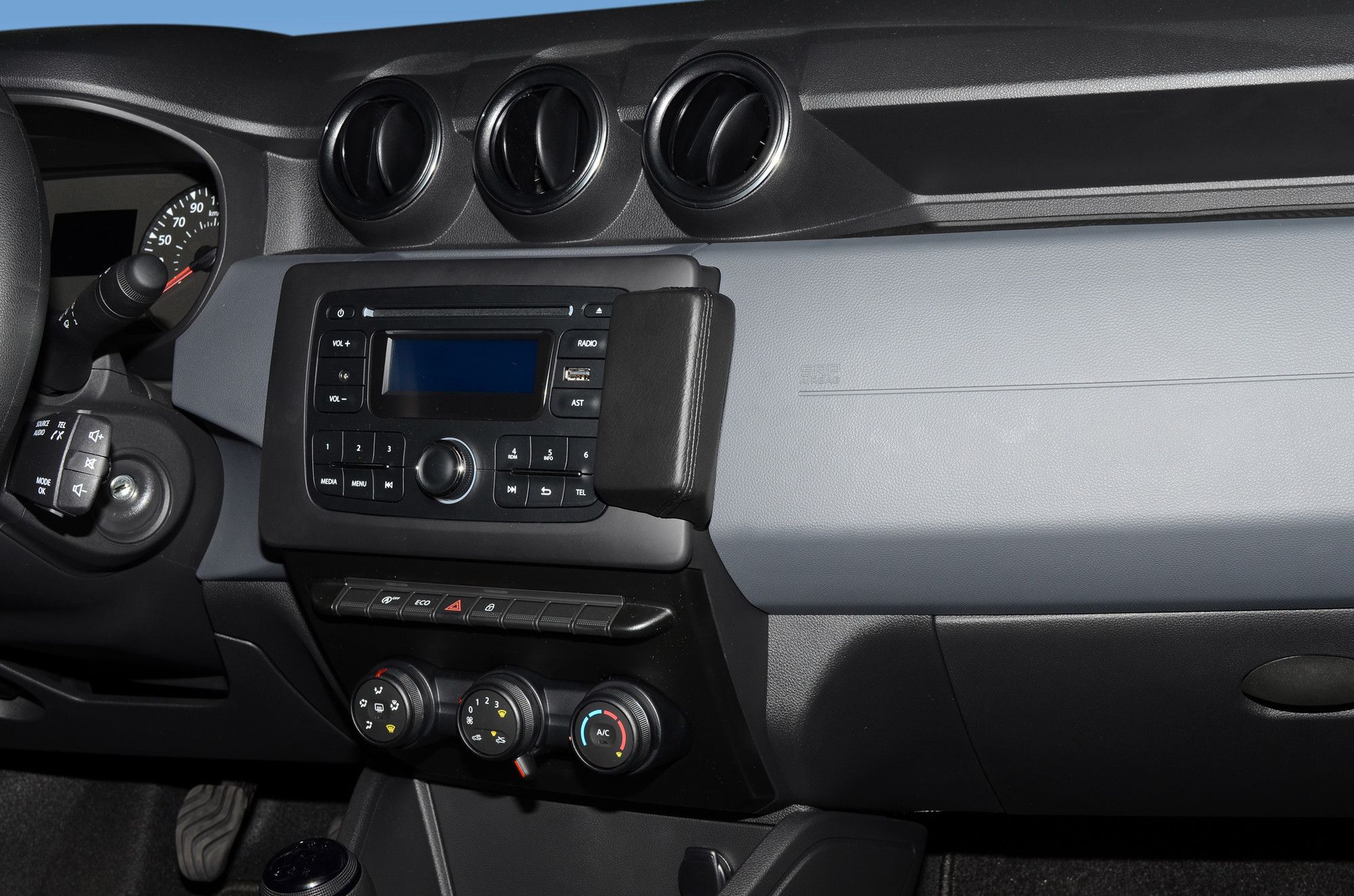Kuda console Dacia Duster 18- Zwart