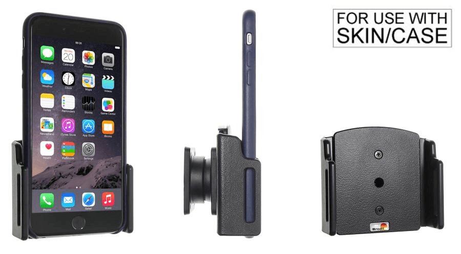 Brodit adjustable holder Apple iPhone X/Xs/Max/11 (75-89mm)