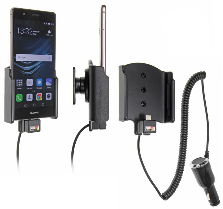 Brodit Active holder Huawei P9 cig.plug