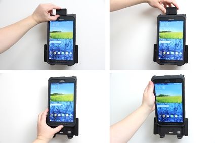 Brodit holder Samsung Galaxy Tab Active (ball-lock)