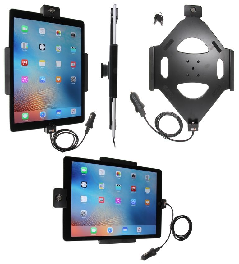 Brodit Active holder Apple iPad Pro USB sig.plug lock
