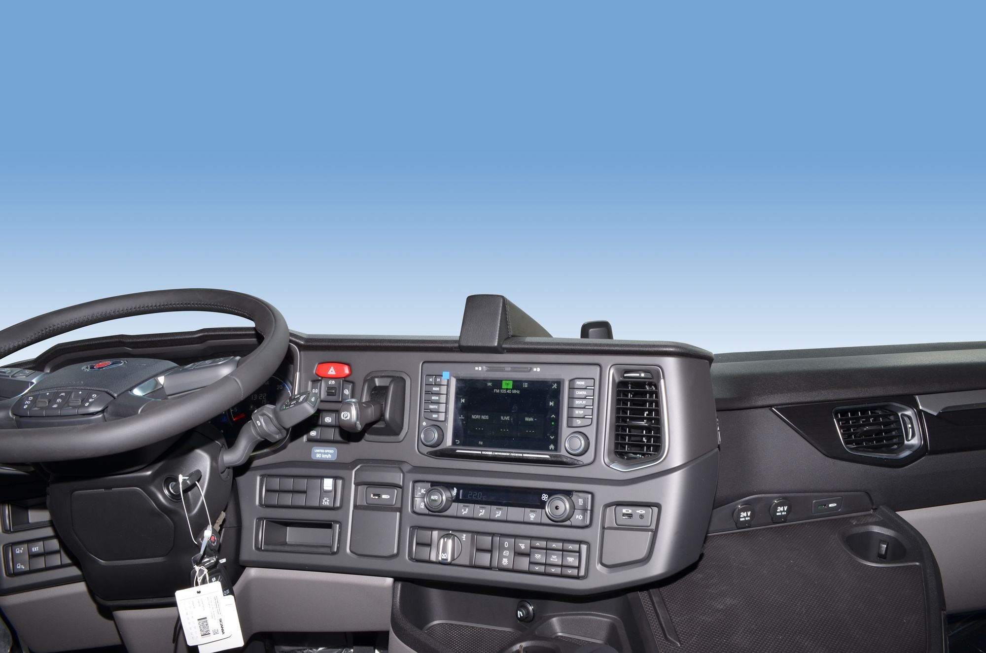 Kuda console Scania  G/S/R/P/L-serie 2017- NAVI