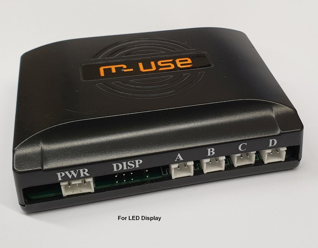 m-use E-Box t.b.v.  4 Sensor LED-display  parkeersensor set