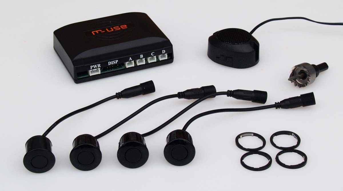 m-use parkeer sensoren (4x) met speaker