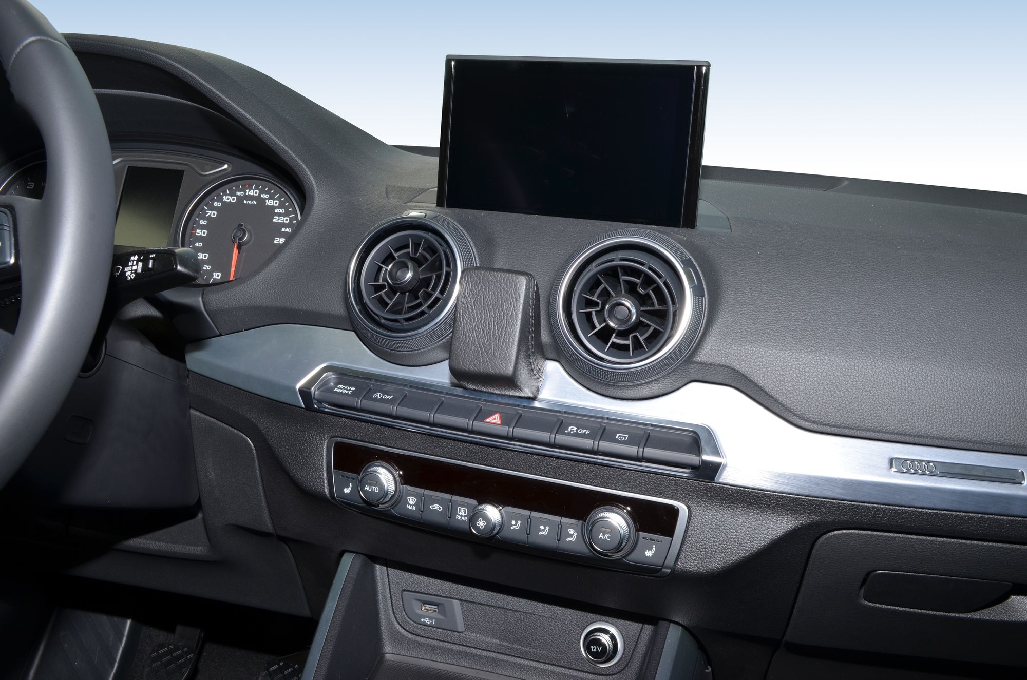 Kuda console Audi Q2 16- / Q3 23- NAVI