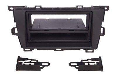 1-DIN frame Toyota Prius 09-15 met bakje, zwart