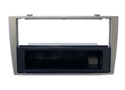 1-DIN frame Peugeot 308 07-09 ABS, zilverkleurig