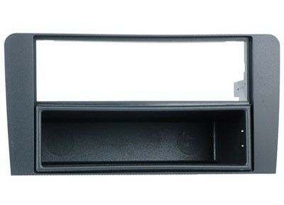 1-DIN frame Audi A3 03-12, A4 08-16 met bakje, zwart