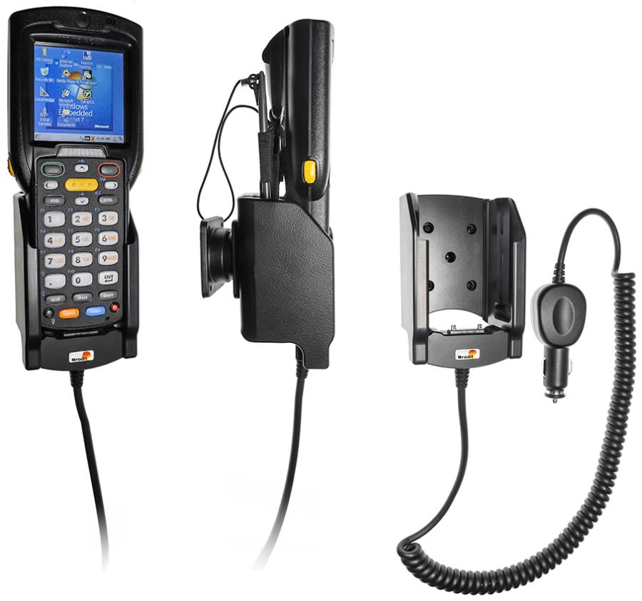 Brodit holder/charger Zebra MC3200/ Mot.MC3200 cig.plug - 3A